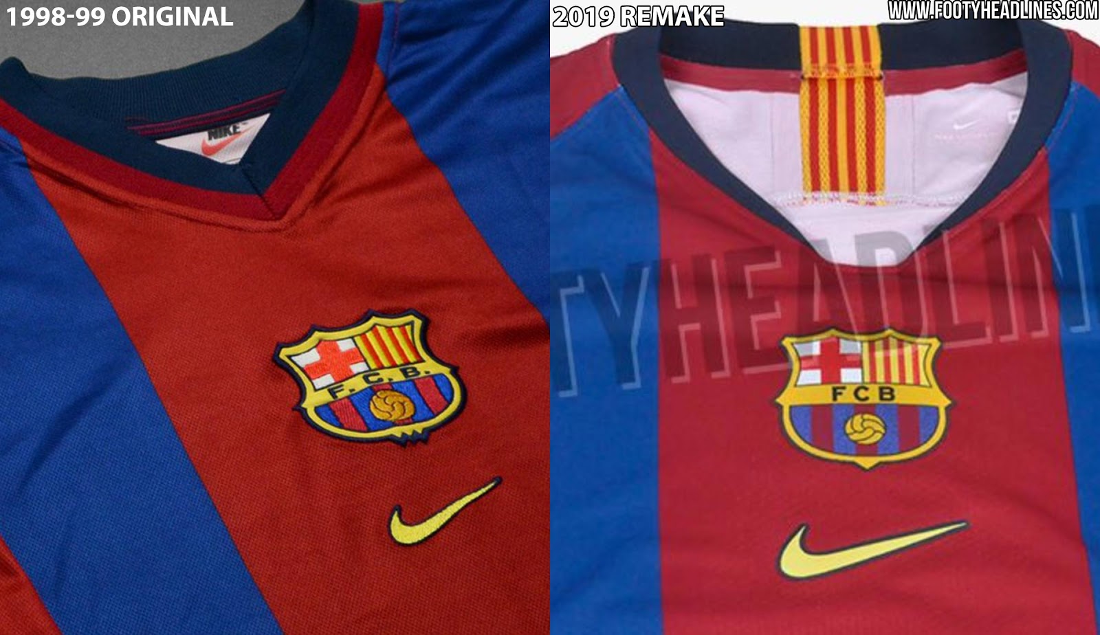 Nike top barcelona 1998